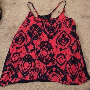 Tie die tank top